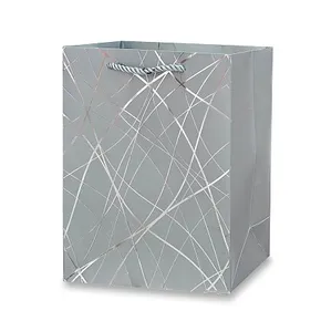 Geschenk-Papiertüte - Größe XS, silber